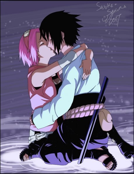 sasuke-media: Sasuke e Sakura (in love?)